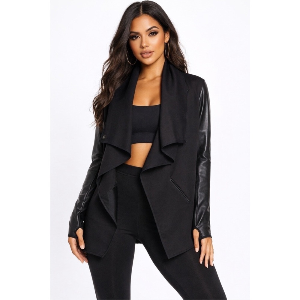 Spanx Drape Front Convertible Jacket Size Medium … - image 1